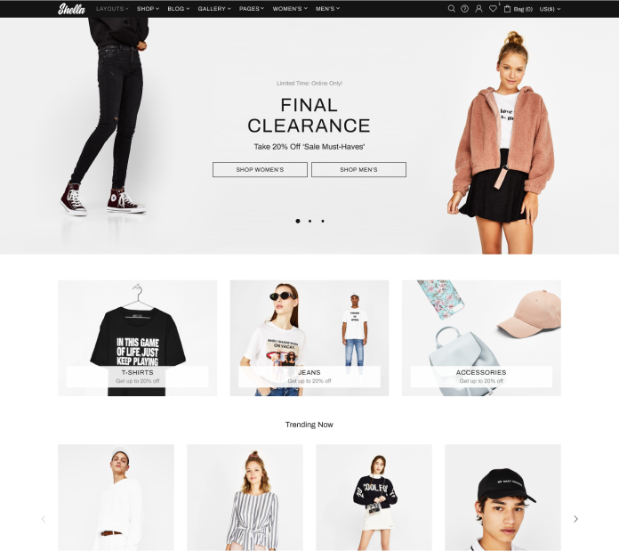 Intro for Shella - Ultimate Shopify theme, by MPIthemes